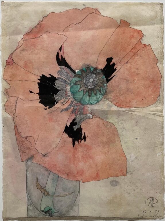 Mohnblume / 16.5.90 - Horst Janssen 