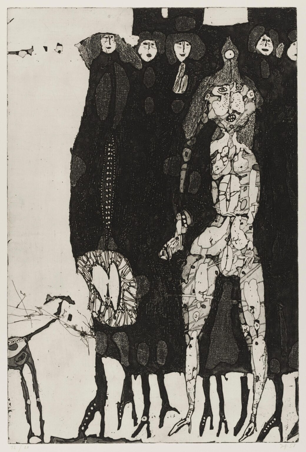 Nachtwache - Horst Janssen 