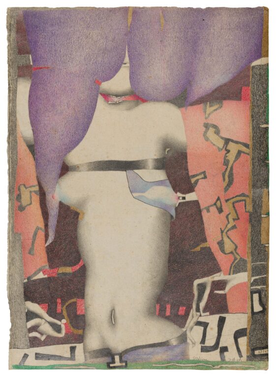 Violine / 23.9.69 - Horst Janssen 
