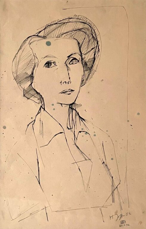 Gabriele Gutsche / 24.11.92 - Horst Janssen 