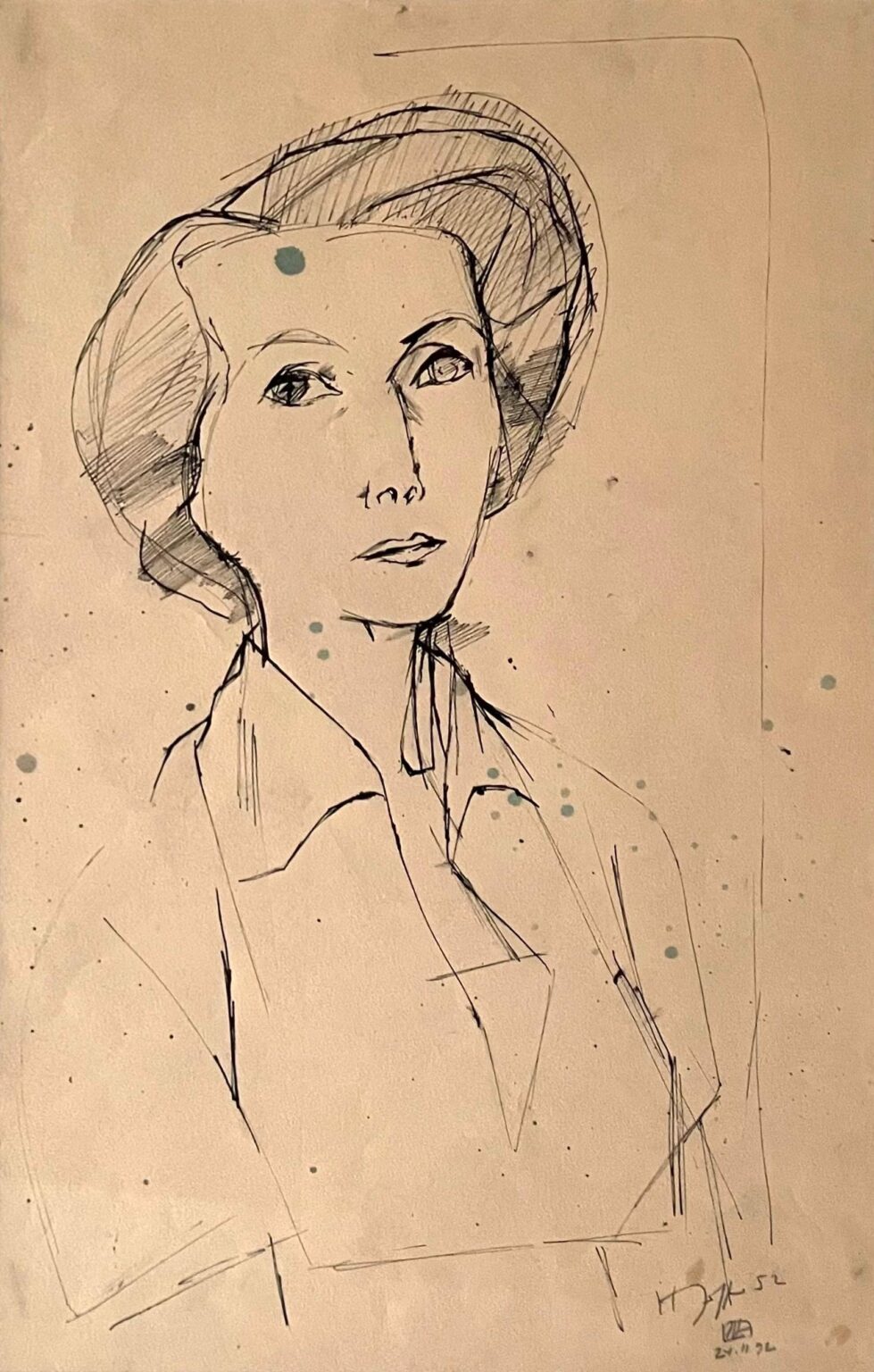 Gabriele Gutsche / 24.11.92 - Horst Janssen 