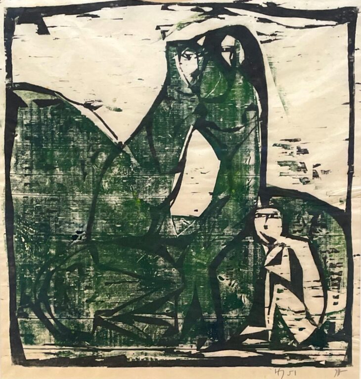 Meerkatzen - Horst Janssen 