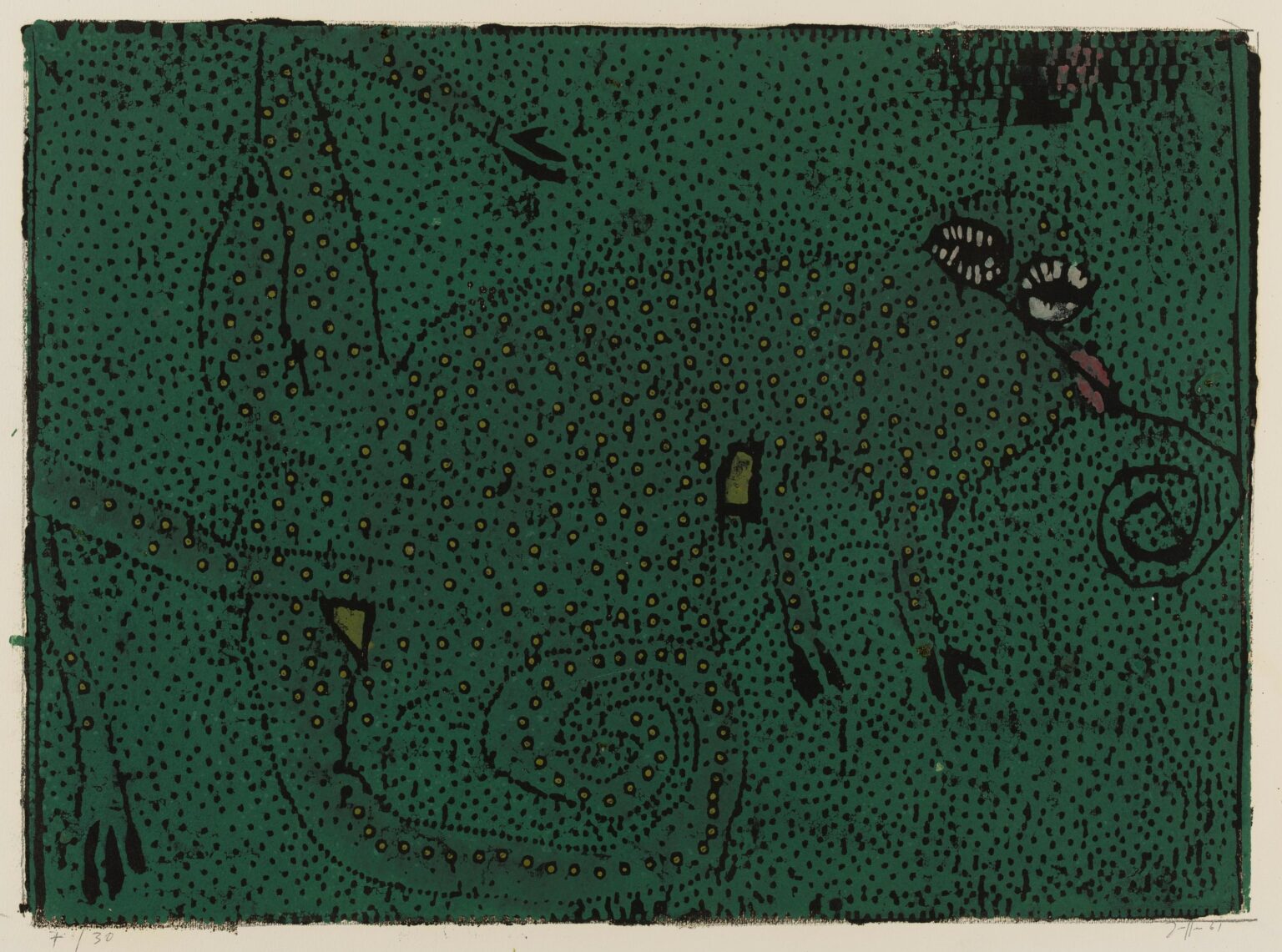 Chamäleon - Horst Janssen 