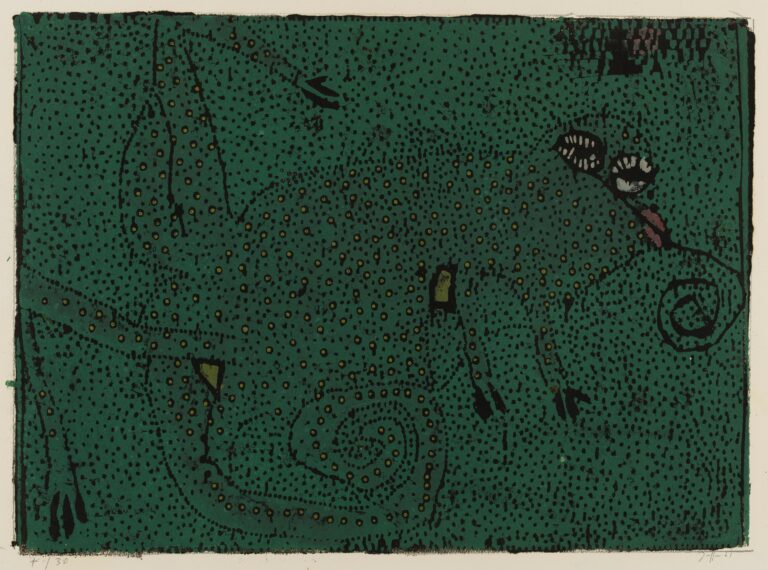 Chamäleon - Horst Janssen 