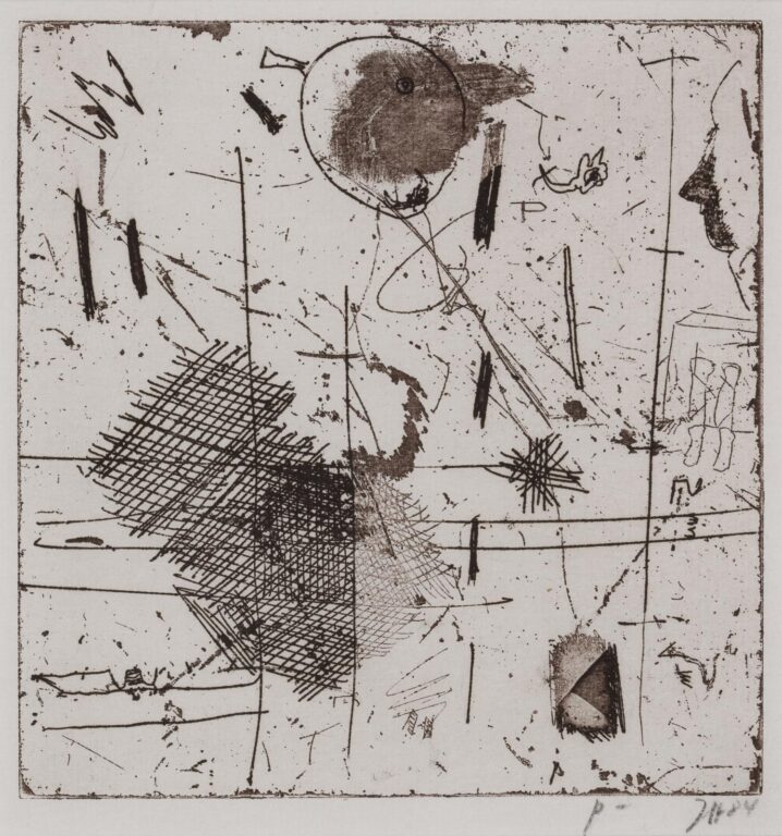 Didaktische Platte - Horst Janssen 