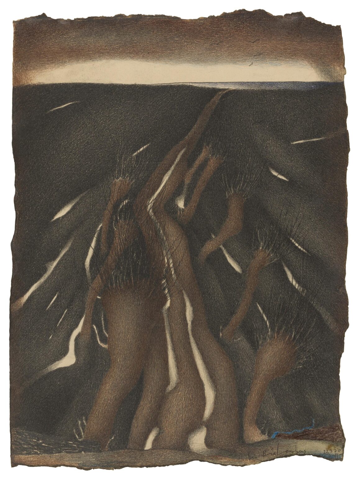 Bei Bielenberg / 22.3.70 - Horst Janssen 