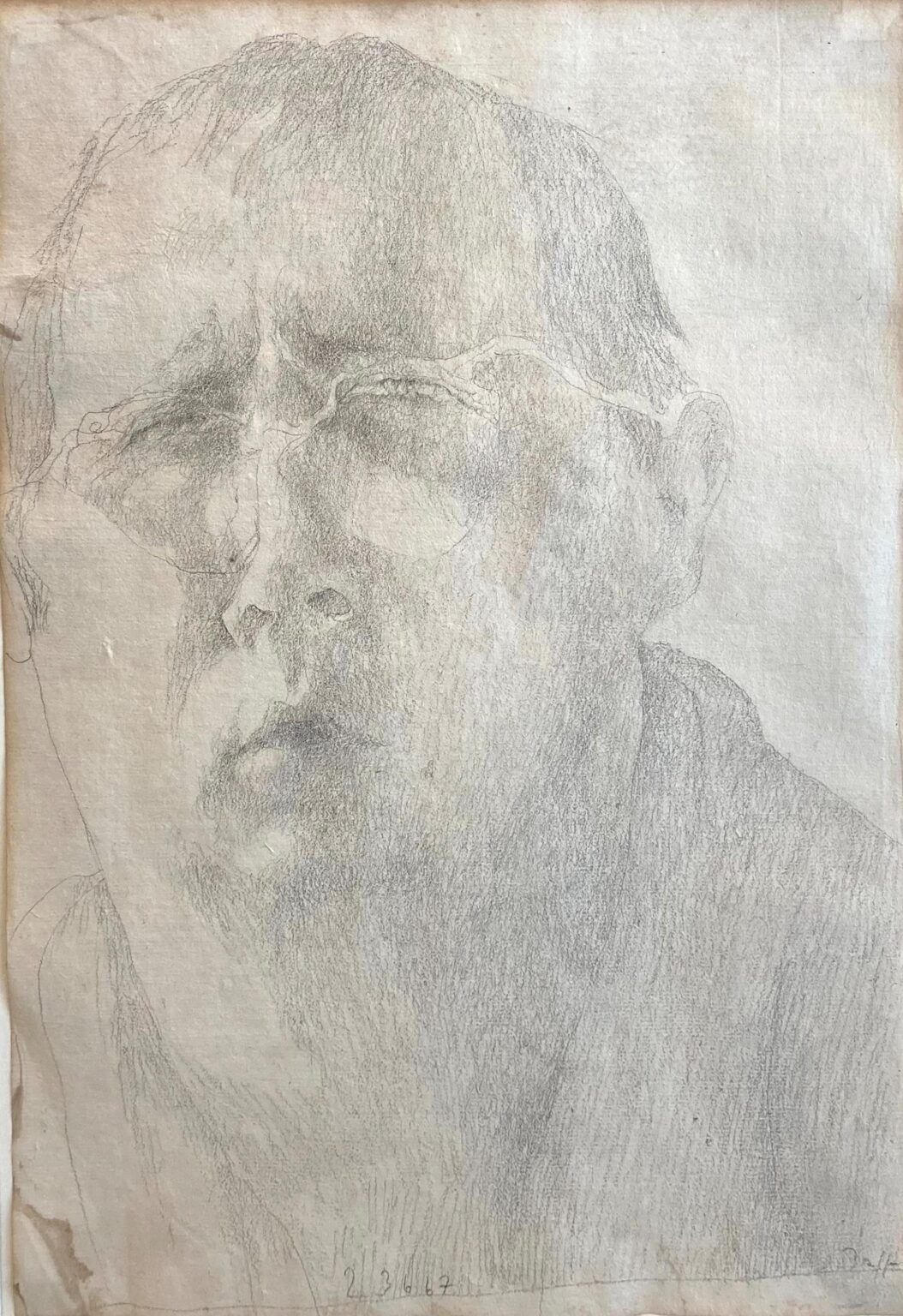 Ohne Titel / 23.6.67 - Horst Janssen 