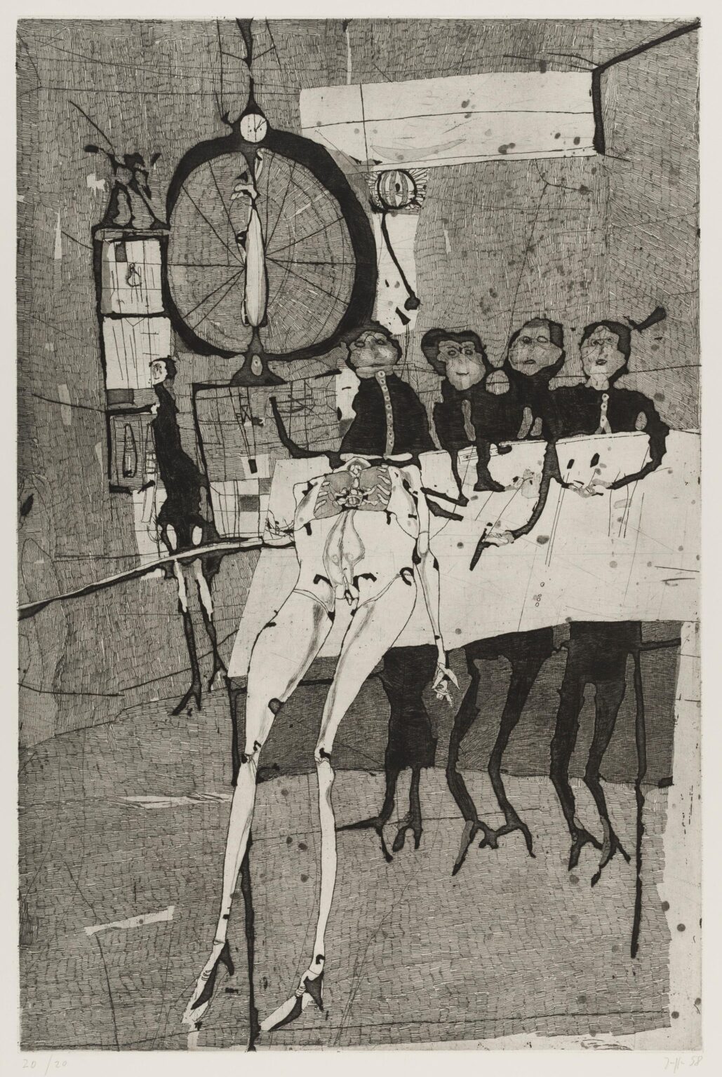 Tulps Anatomie - Horst Janssen 