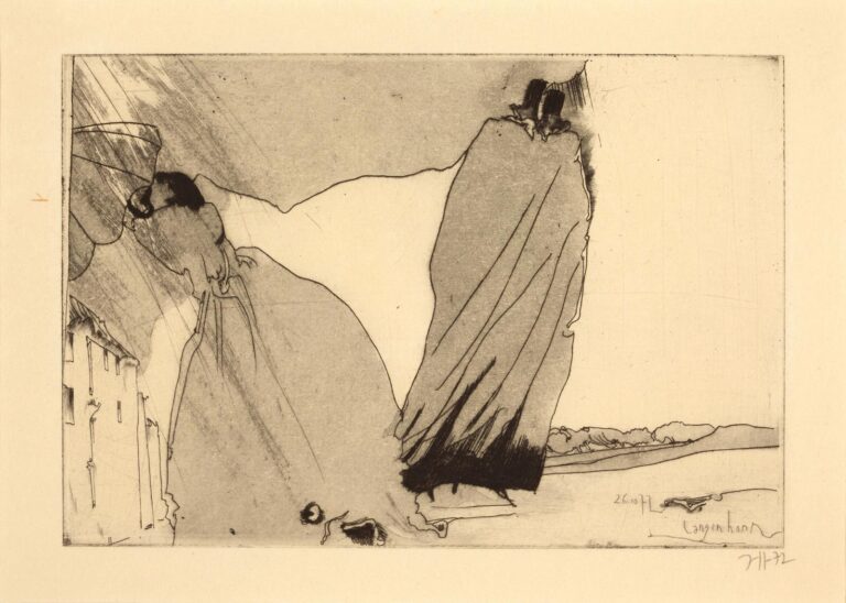 Langenhorn: Kopie ohne Vorlage / 26.10.72 - Horst Janssen 