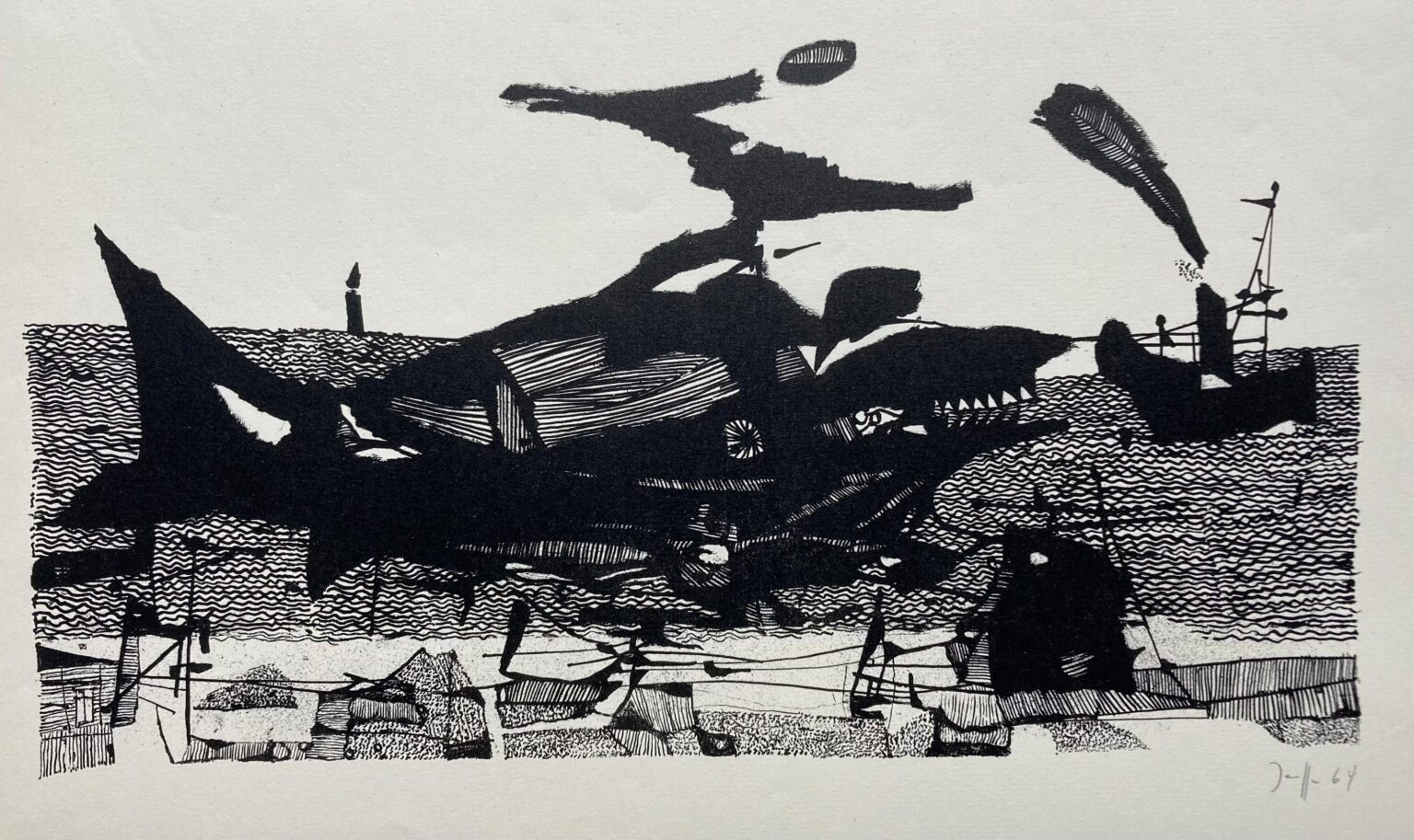 Moby Dick - Horst Janssen 