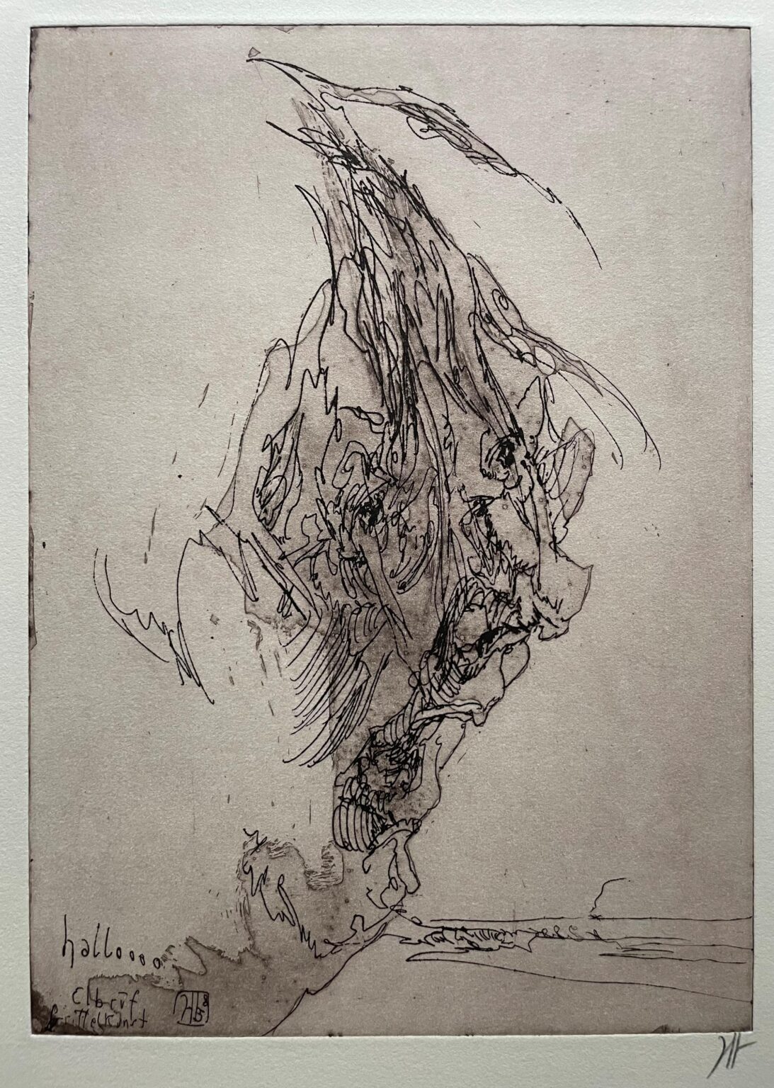 halloooo Elbruf - Horst Janssen 