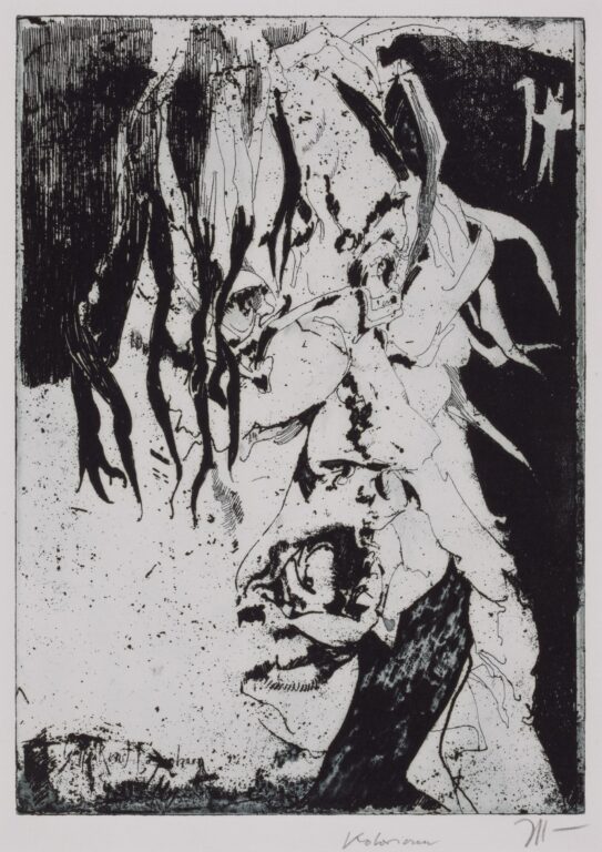 Ohne Titel (Selbst) - Horst Janssen 