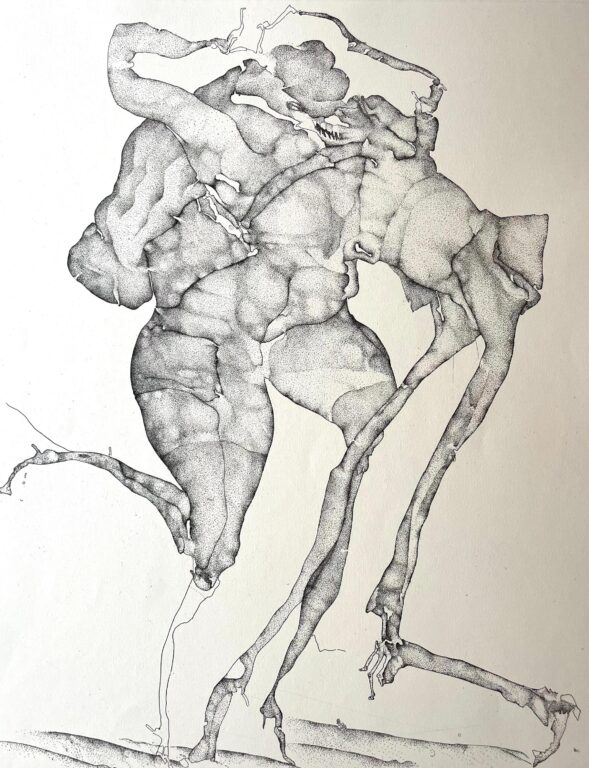 gedacht wie Zeichnung - Horst Janssen 