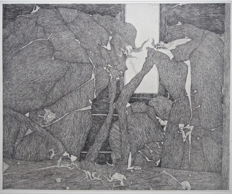 Langenhorner Obristen / 4.10.64 - Horst Janssen 