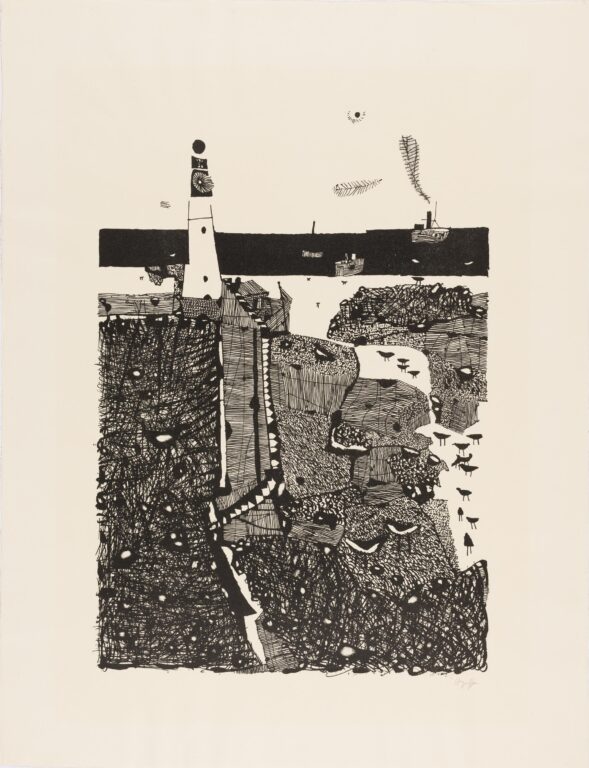 Leuchtturm - Horst Janssen 