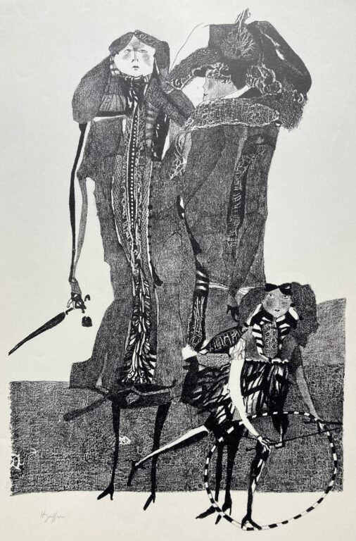 Spaziergänger - Horst Janssen 