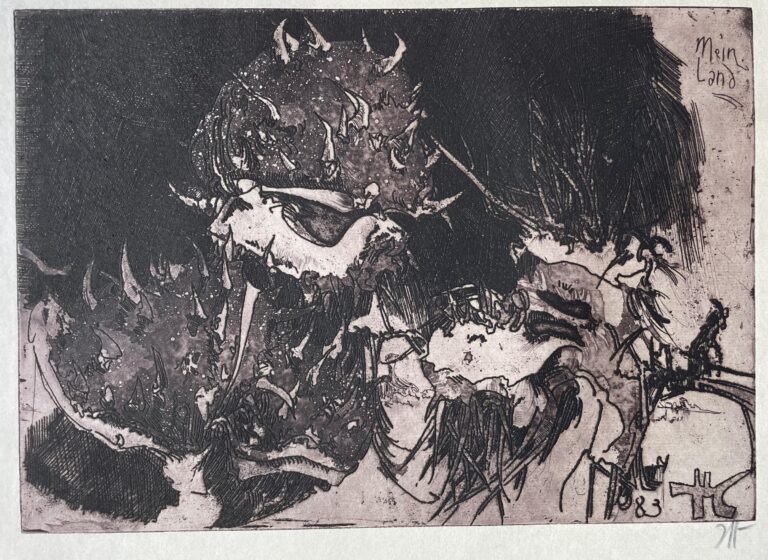 Kastanien-Land - Horst Janssen 