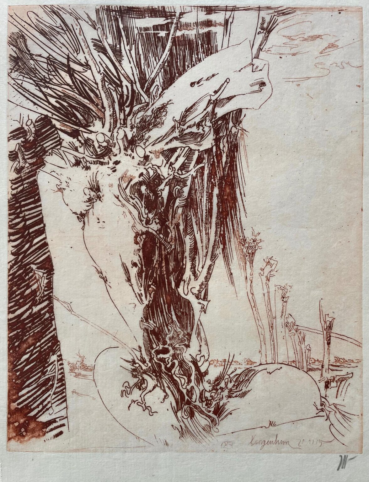 Membrum virile / 21.10.75 - Horst Janssen 