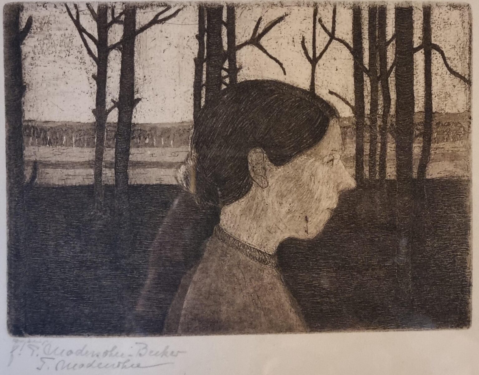 Bildnis einer Bäuerin - Paula Modersohn-Becker 