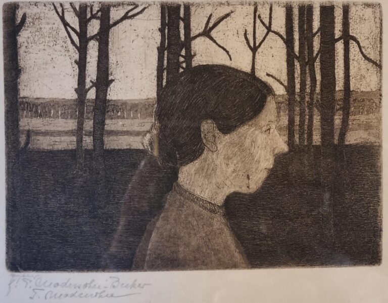 Bildnis einer Bäuerin - Paula Modersohn-Becker 