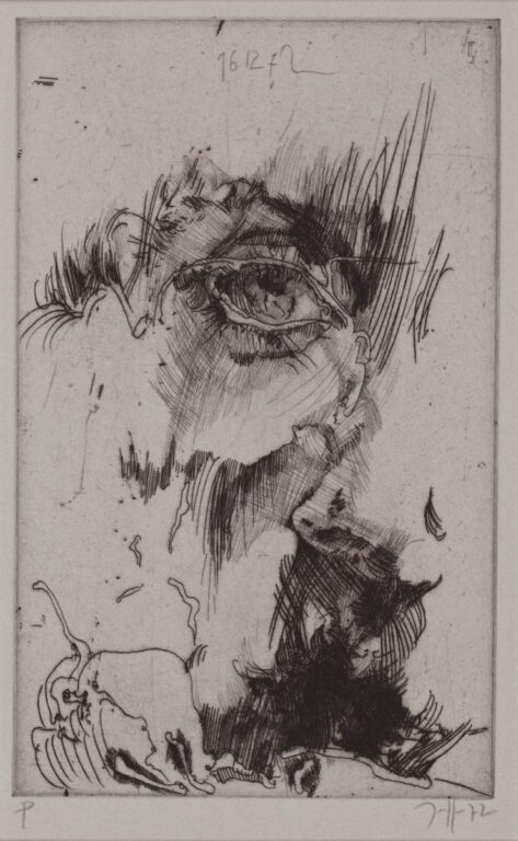 Hanno’s Tod / 16.12.72 - Horst Janssen 