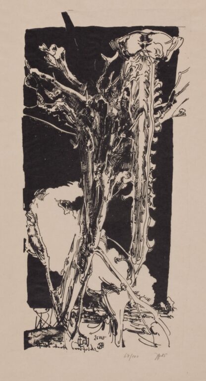 Schlaf-Land / 26.11.85 - Horst Janssen 