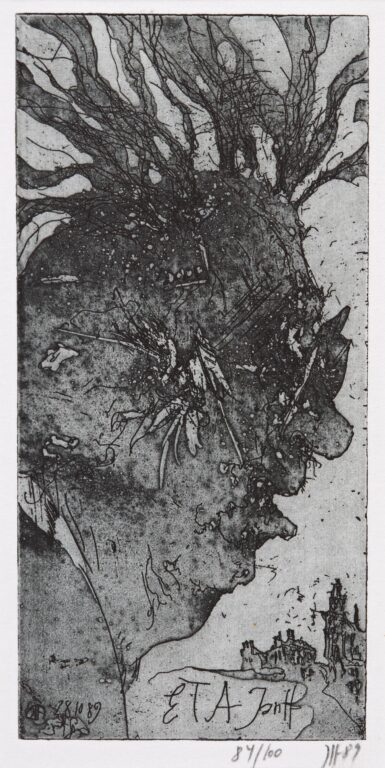 E T A Janssen / 28.10.89 - Horst Janssen 