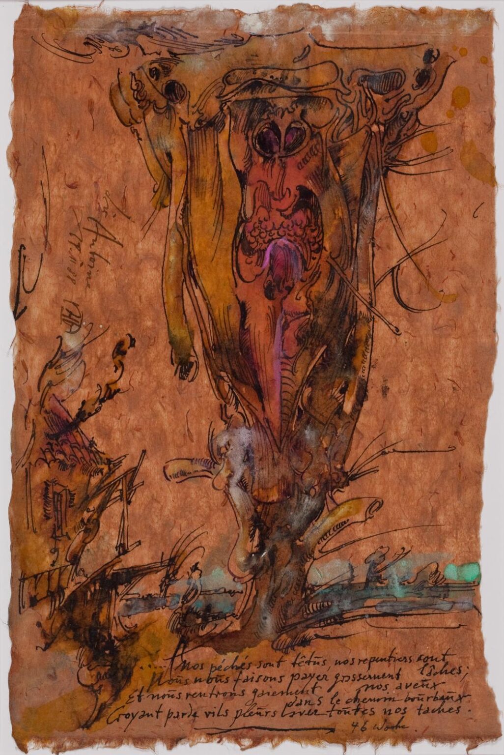 Messages dessin&eacute;s / 19.11.88 - Horst Janssen 