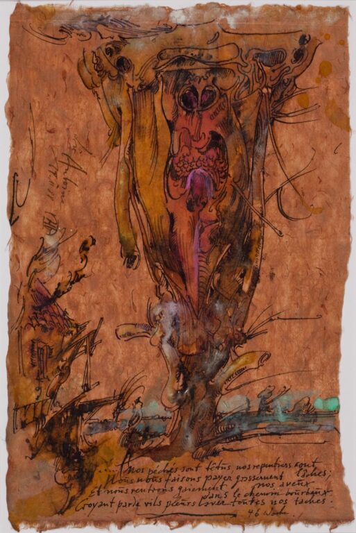 Messages dessinés / 19.11.88 - Horst Janssen 