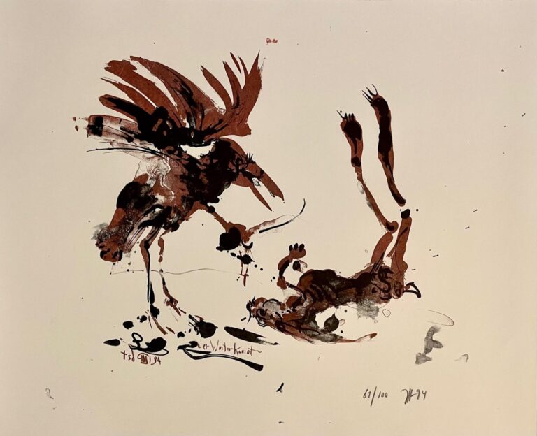 Der Winter kommt - Horst Janssen 