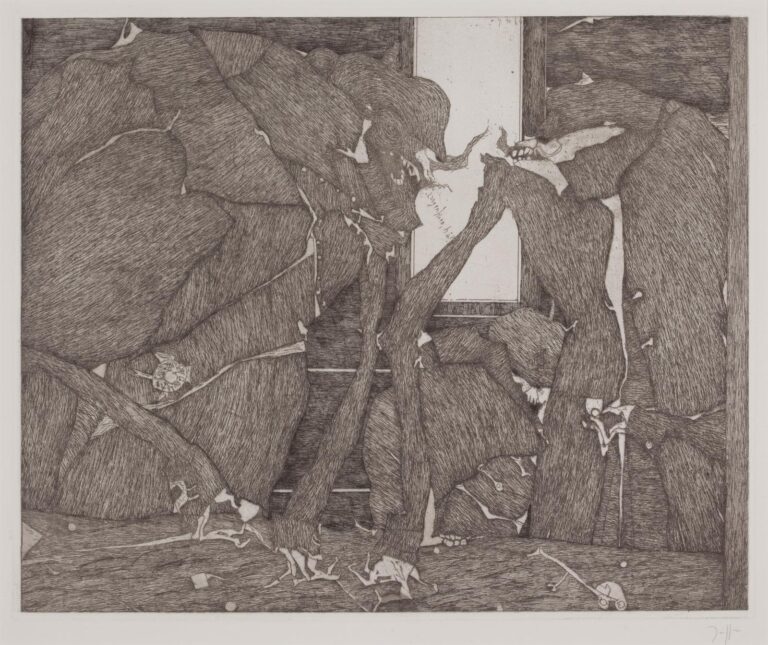 Langenhorner Obristen / 4.10.64 - Horst Janssen 