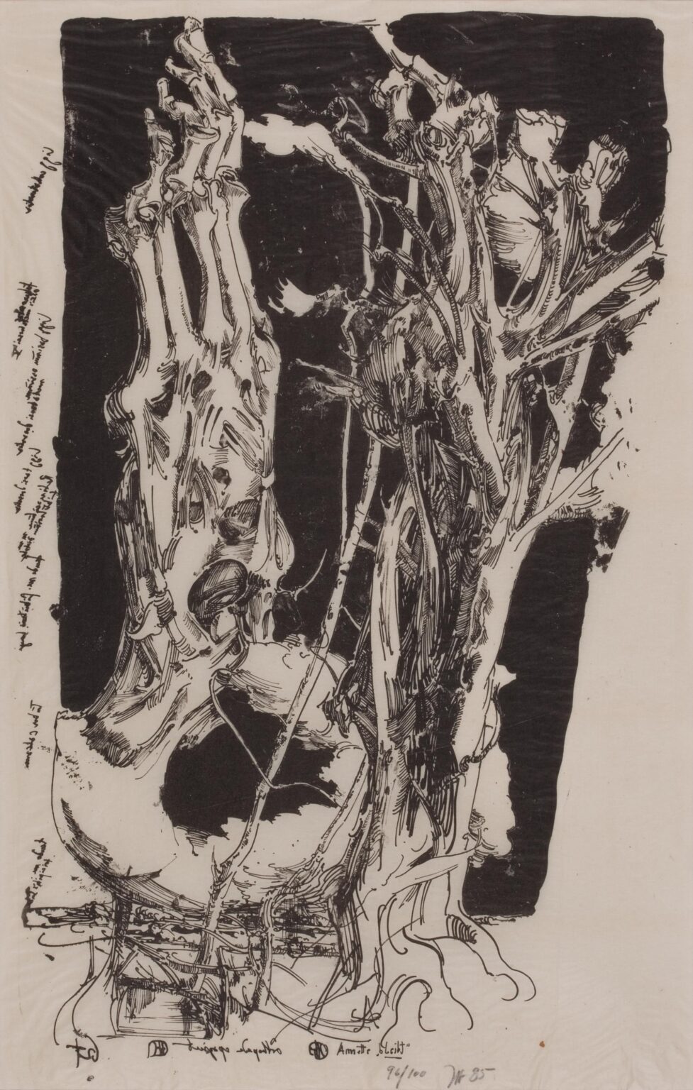 Annette &bdquo;bleibt&ldquo; - Horst Janssen 