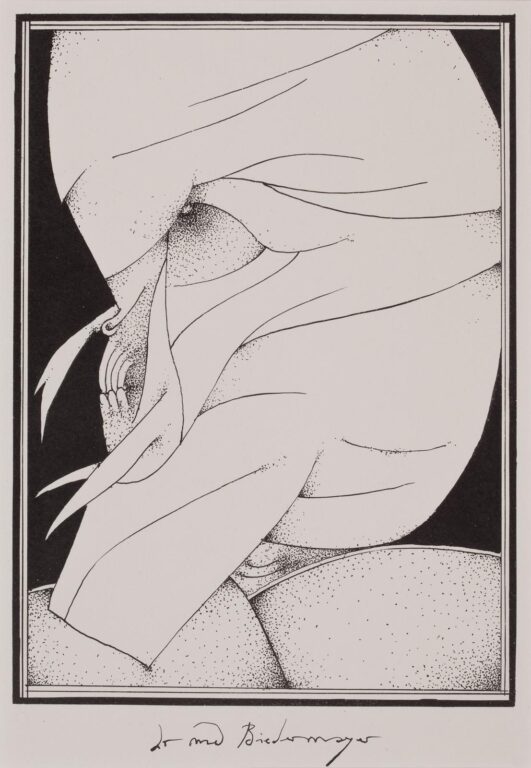 Dr. med. Biedermayer - Horst Janssen 