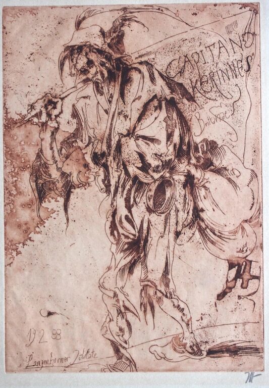 Langenhorner Jubilate II / 19.2.88 - Horst Janssen 