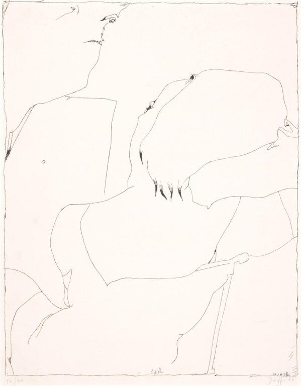 Edith / 22.3.66 - Horst Janssen 