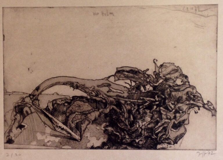 vor Holm / 28.10.72 - Horst Janssen 