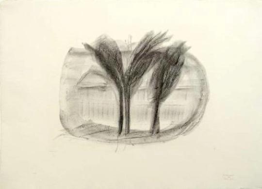 Schattenspiel der stillen Frühe - Gerhard Altenbourg 