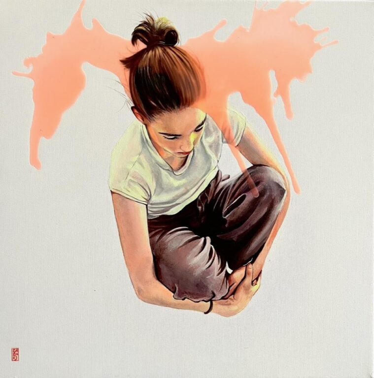 Cube Girl - Brigitte Yoshiko Pruchnow 