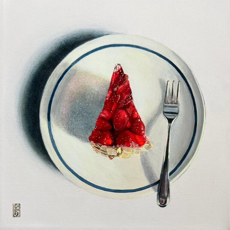 Erdbeerkuchen ( Let them eat Cake ) - Brigitte Yoshiko Pruchnow 