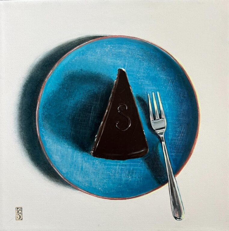 Sachertorte ( Let them eat Cake ) - Brigitte Yoshiko Pruchnow 