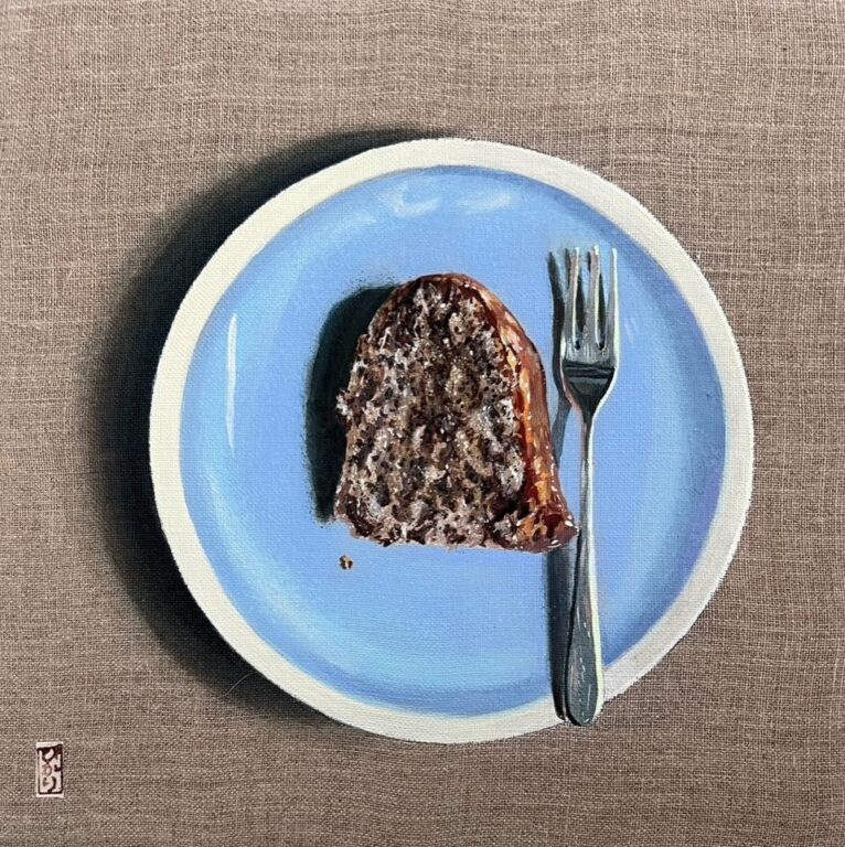 Let them eat Cake, Nusskuchen - Brigitte Yoshiko Pruchnow 