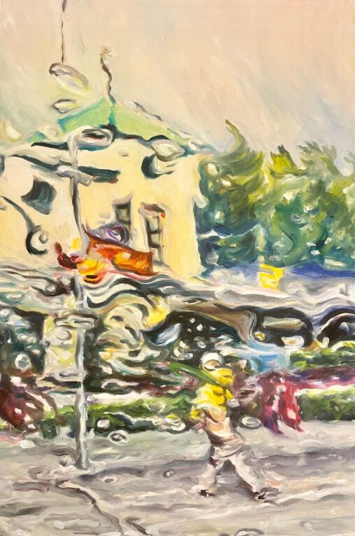 Wannsee im Regen - Simone Westphal 