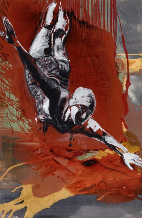 Die Springerin - PARALLELPARADIES Annette Beisenherz&Wilken Skurk 