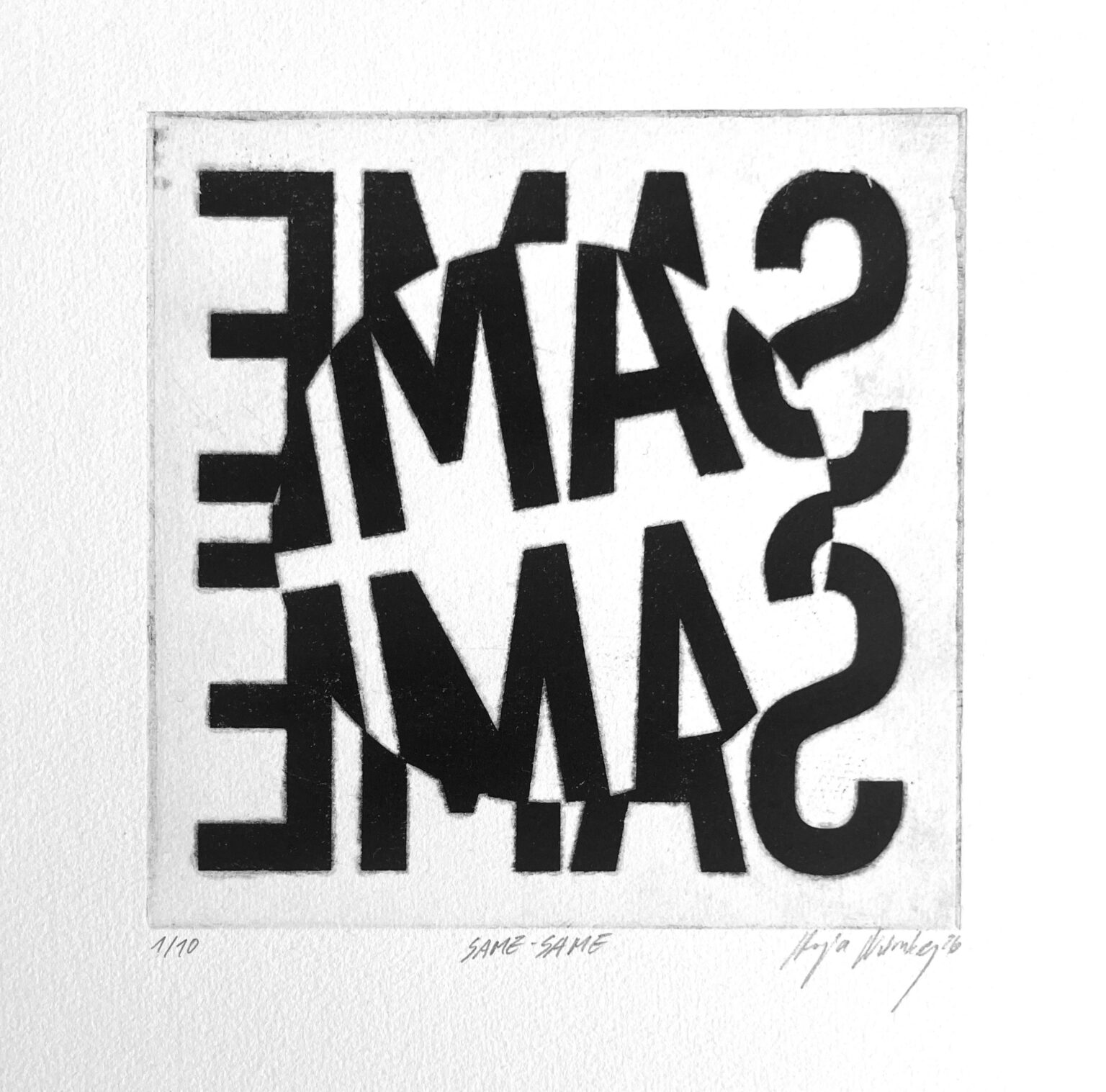 SAME SAME - Anja N&uuml;rnberg 