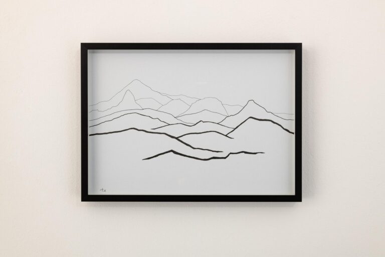 Landscape II black - Christa Filser 
