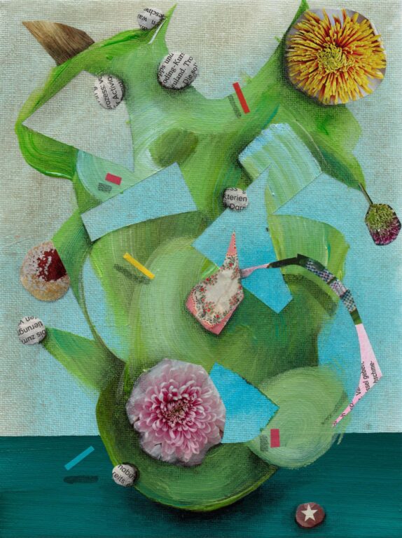 Stillleben mit Blüten - Johanna Flammer 