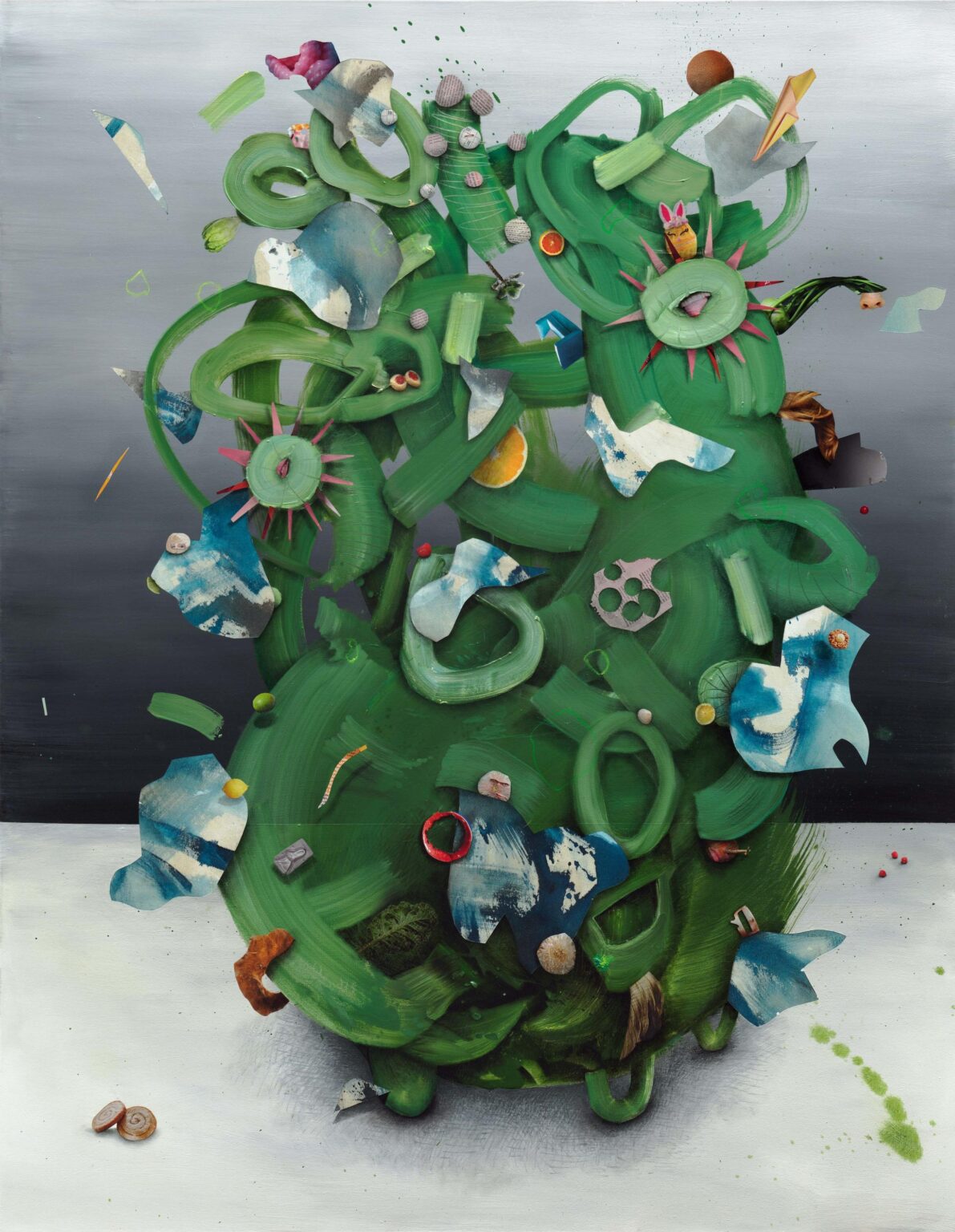 Stillleben mit Nase - Johanna Flammer 