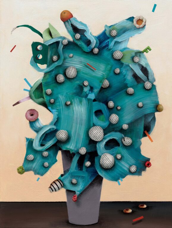 Stillleben mit Donut - Johanna Flammer 