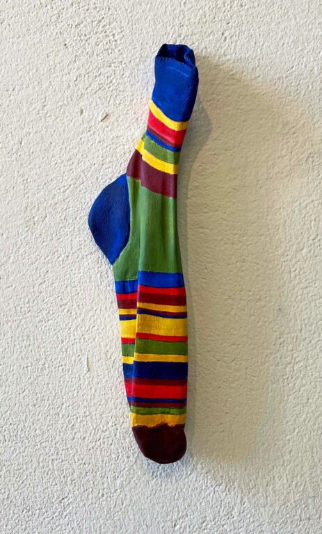 Socke Ringel blau - Jessi Strixner 