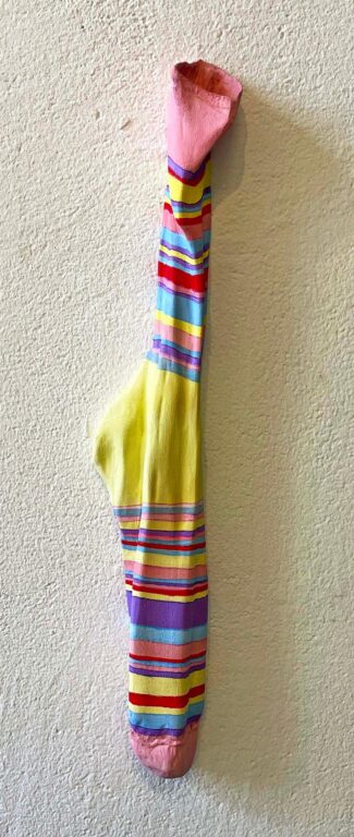 Socke Ringel rosa - Jessi Strixner 